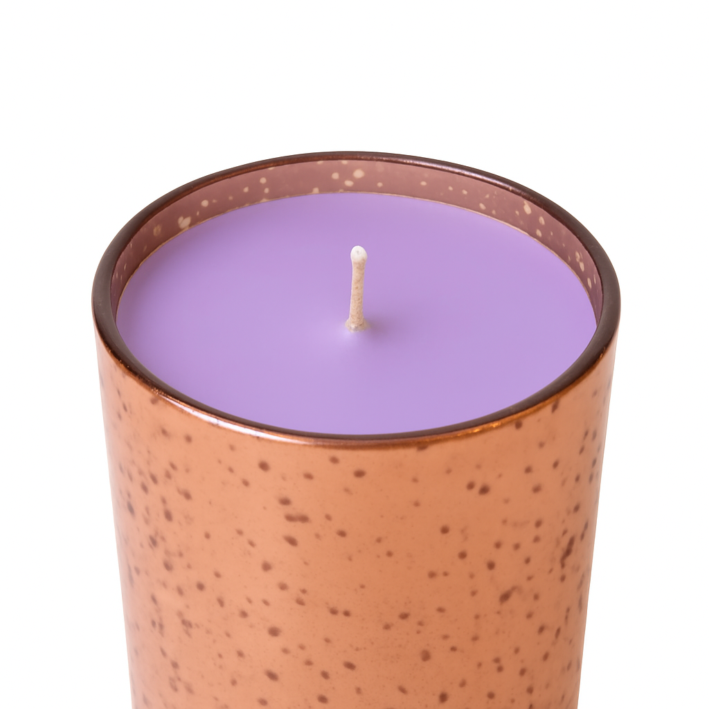 Copper Mercury Candle Jar