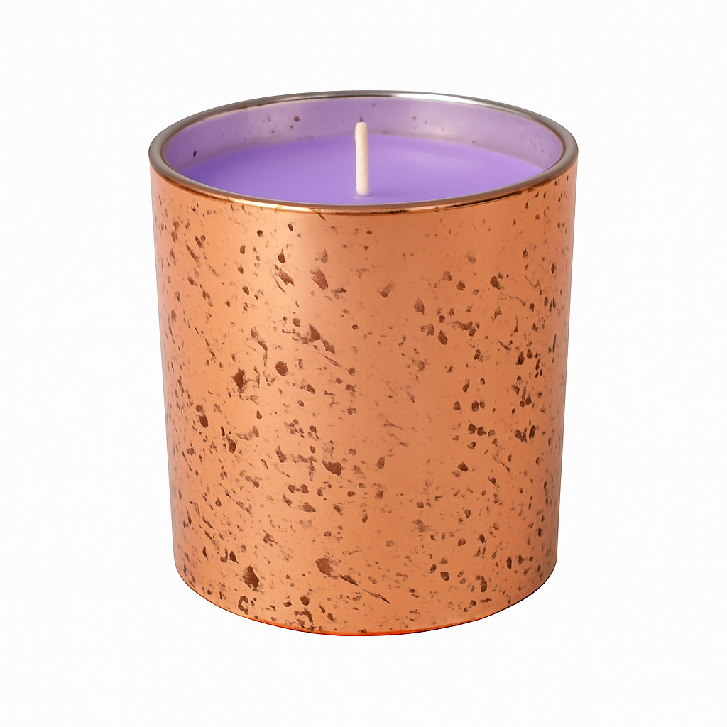 Copper Mercury Candle Jar