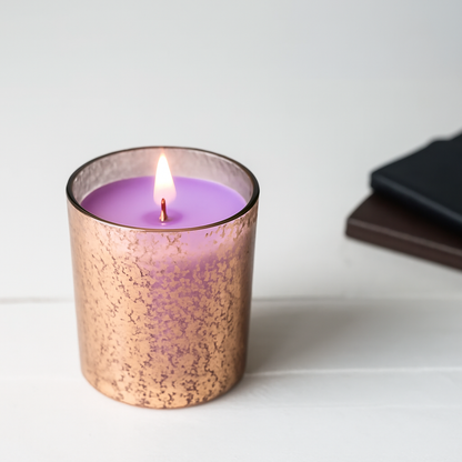 Copper Mercury Candle Jar