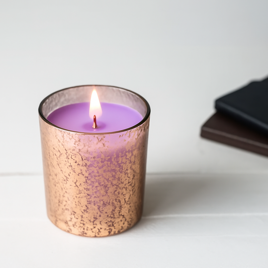 Copper Mercury Candle Jar