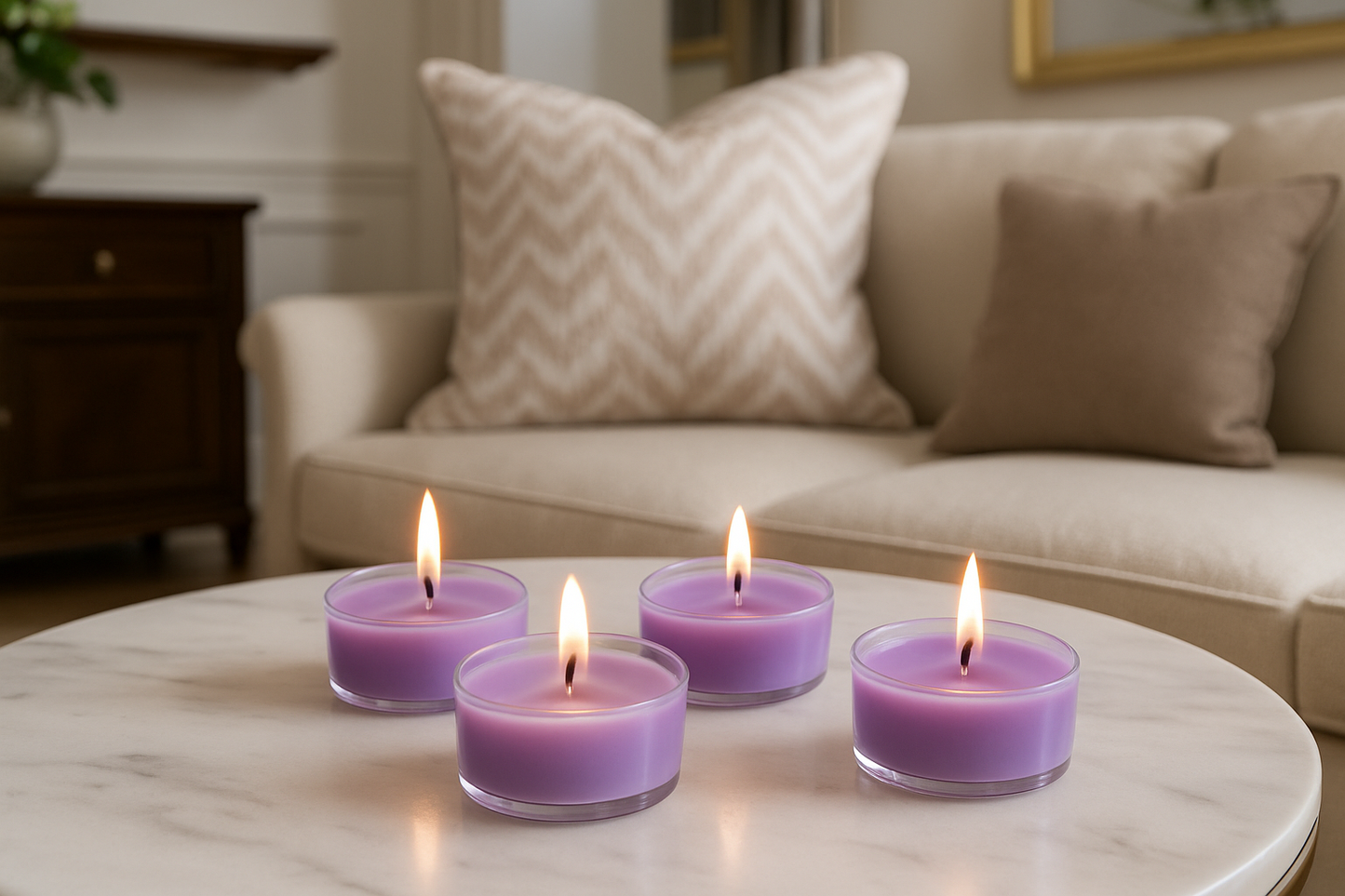 Lilac Tealight Cup